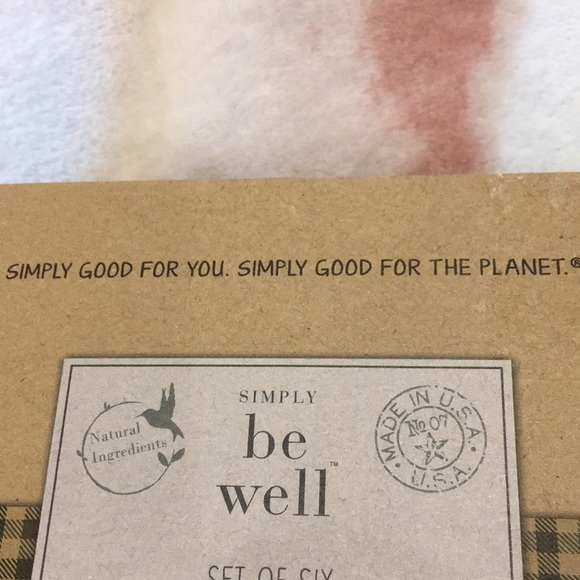 Simply Be Well Set of 6 Exfoliating Scented Vegie Based Soaps 12oz NWT Boxed Set - Picture 6 of 16
